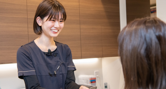 院内セミナー・研修制度が充実!技術だけではなくビジネスマナーや接遇も学べる
